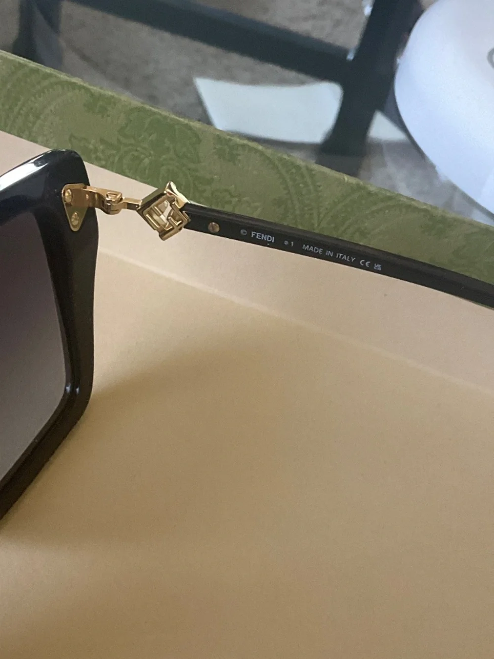 FF Diamonds Black Squared Sunglasses Regular price